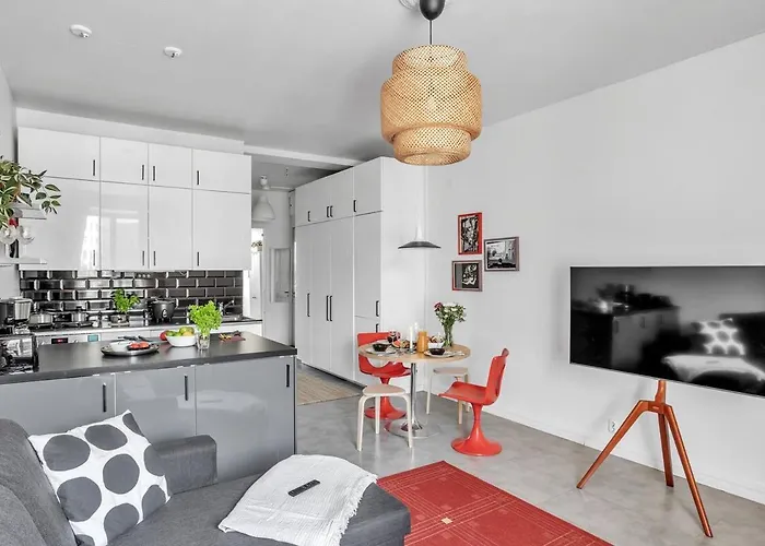 Red Bauhaus Kamppi Square 35m Tram Bus Wi-fi Lejlighed